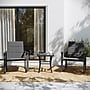 Flash Furniture Brazos Outdoor Rocking Chair Bistro Set with 2 Chairs and Table, Black (FVFSC2315BLK)~#|#~sp210039731_sc7