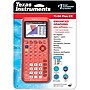 Texas Instruments TI‑84 Plus CE Graphing Calculator, Metallic Coral Salmon (84CEPY/TBL/1L1/L)~#|#~sp210042249_sc7