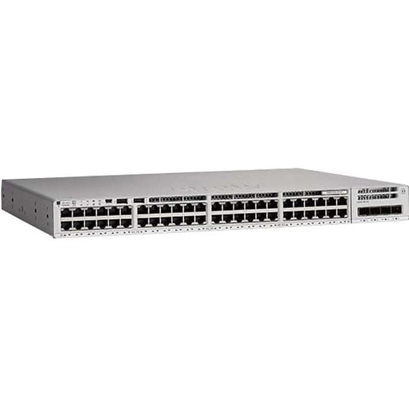 Cisco Catalyst 48-Port Gigabit Ethernet Managed Switch, Gray (C9200L48PXG4XAR) image 1