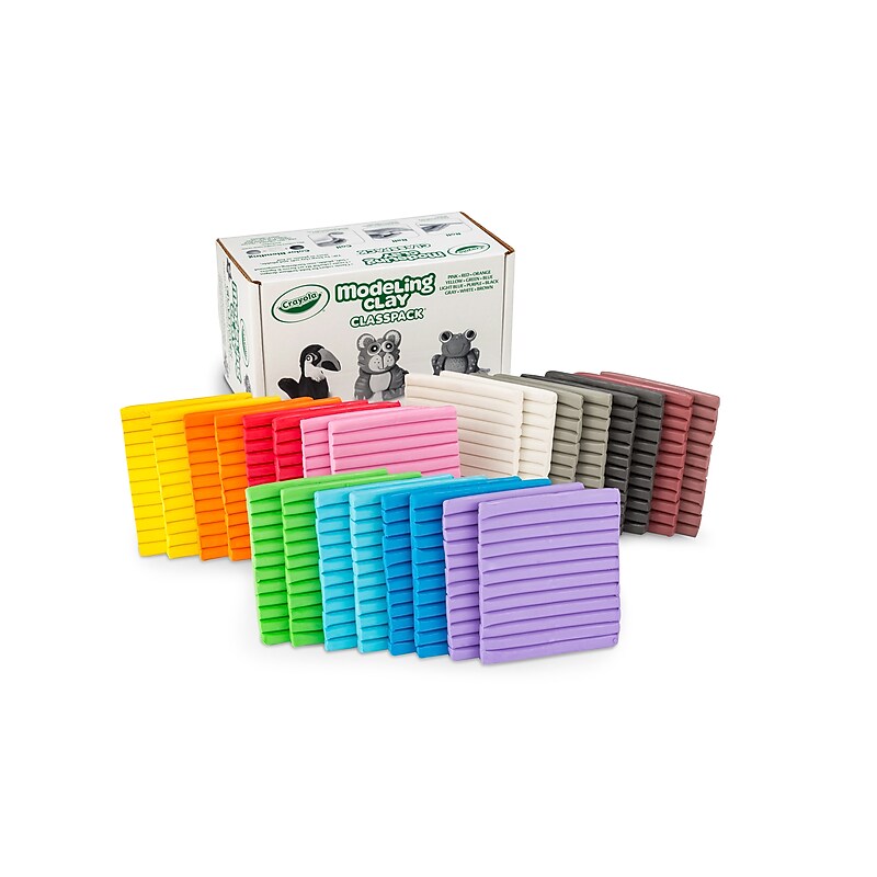 Crayola Classpack® Modeling Clay, Assorted Colors, 288/Pack (23-0288) image 1