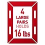 Command Large Hanging Strips, 16 lb., Black, 20/Pack (17206BLK-20NA)~#|#~sp211392749_sc7