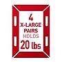 Command Extra Large Hanging Strips, 20 lb., Black, 16/Pack (17217BLK-16NA)~#|#~sp211392773_sc7