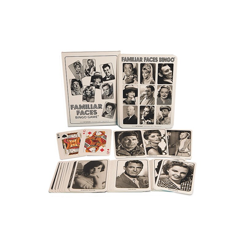 S&S Familiar Faces Bingo Game (19022) image 1