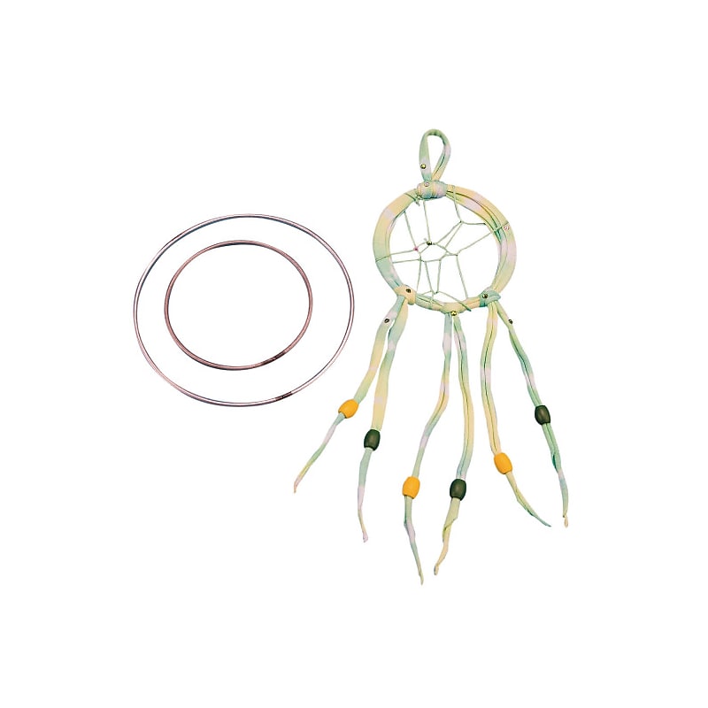 S&S Worldwide Wire Dreamcatcher Rings 5.9" D, 24/Pack (CF-13084) image 1