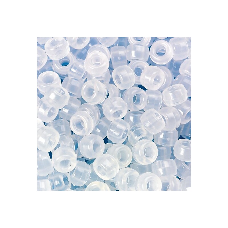 S&S Worldwide Uv-Pony Plastic 6mm x 9mm Circular Beads (CF-9034) image 1