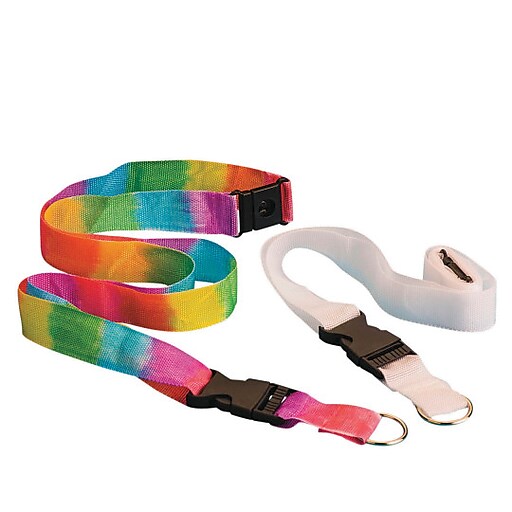 S&S Worldwide Groovy Lanyards, Pack of 12 (CE4387) at Staples