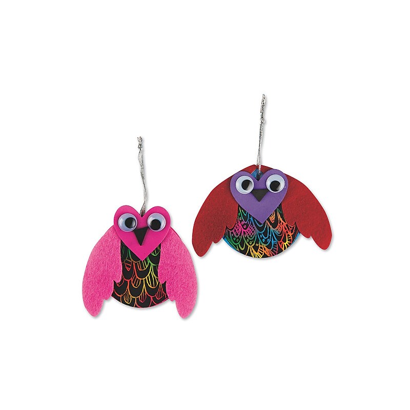S&S Mini Owl Craft Kit, 24/Pack (CF-13056) image 1