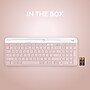 Logitech K585 Slim Multi-Device Wireless Keyboard, Rose (920-011477)~#|#~sp211693475_sc7