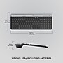 Logitech K585 Slim Multi-Device Wireless Keyboard, Graphite (920-011479)~#|#~sp211693502_sc7
