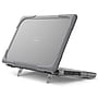 SaharaCase DualShock Laptop Case for Dell 3120/3110/3100 Clamshell and 2-in-1 Chromebook, Gray/Clear (LT00054)~#|#~sp211698462_sc7