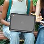 SaharaCase DualShock Laptop Case for Dell 3120/3110/3100 Clamshell and 2-in-1 Chromebook, Gray/Clear (LT00054)~#|#~sp211698468_sc7