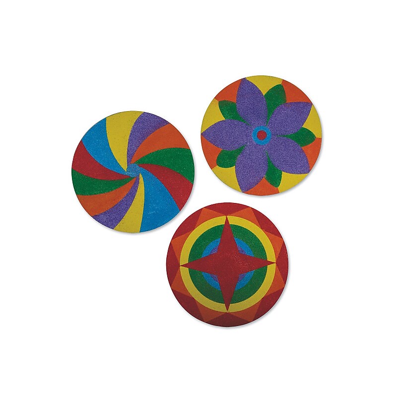 S&S Worldwide Sand Art Mandala, 12/Pack (CF-13088) image 1