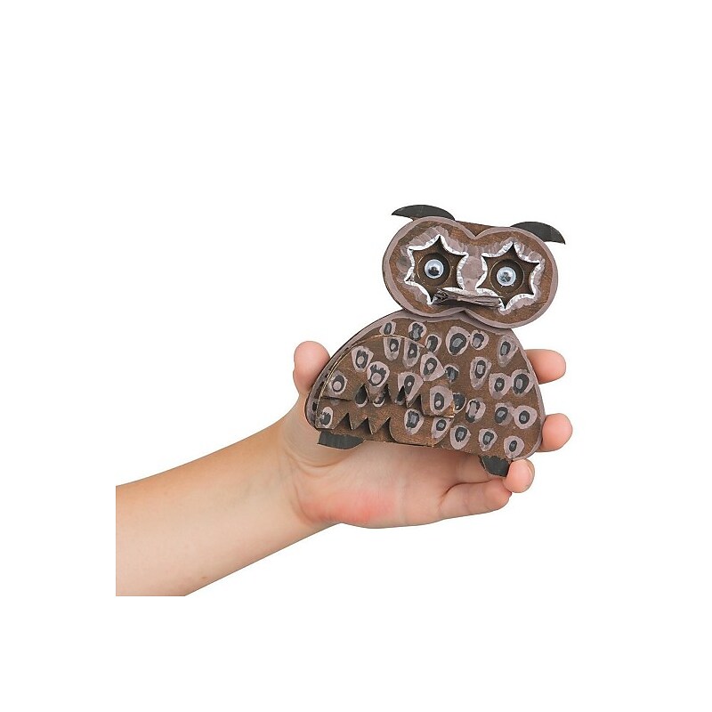 S&S Worldwide Baby Owl Craft Kit, 48/Pack (CF-13099) image 1