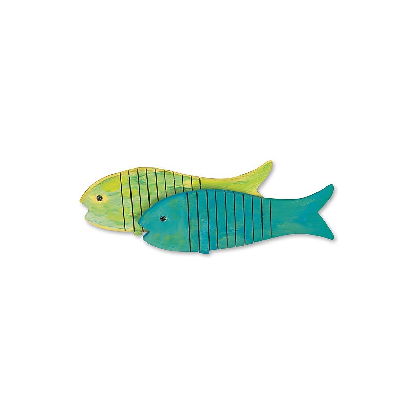 S&S Flexible Wooden Fish Craft Kit, 12/Pack (GP3221) image 1