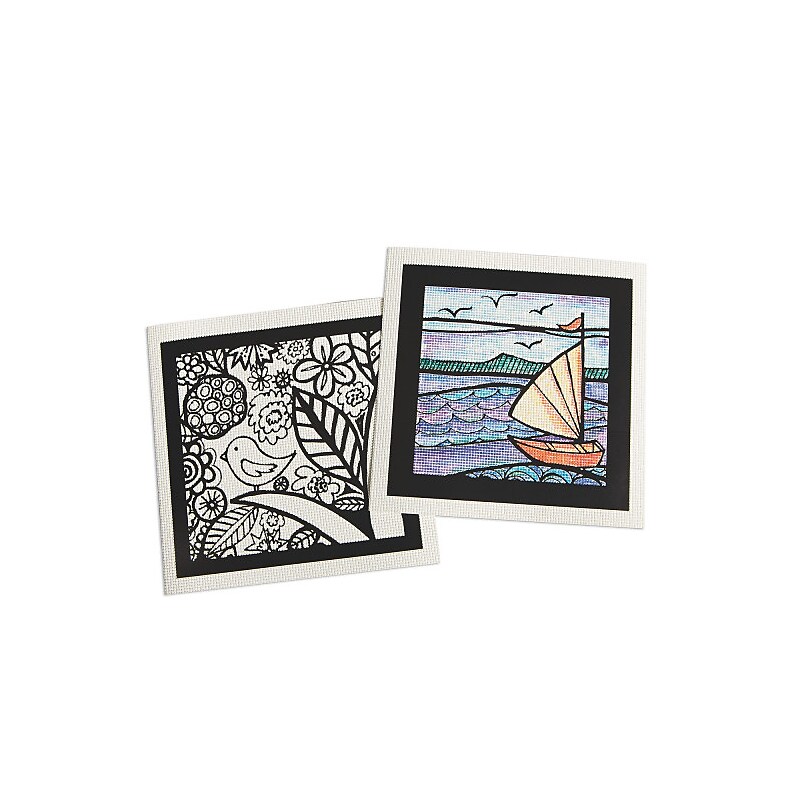 S&S Sensory Coloring Craft Kit, 12/Pack (CF-14084) image 1