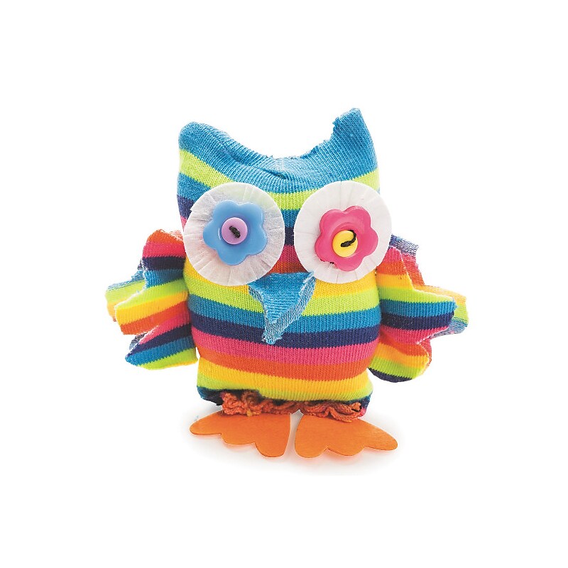 S&S Sock Owl Craft Kit, 12/Pack (CF-14092) image 1