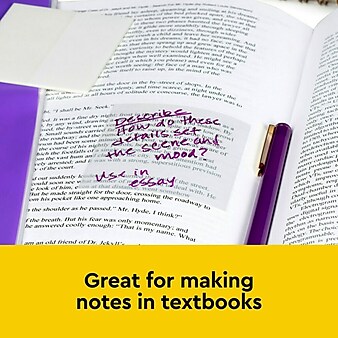 Post-it Transparent Notes, 2.8" x  2 .8", 10 Pads/Pack, 36 Sheets/Pad (600-TRSPT-10PK)