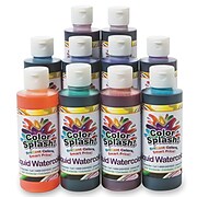 Wing Art Supplies Co Ltd, Color Splash Liquid Watercolr 8 Oz Set 10, (PT3483)