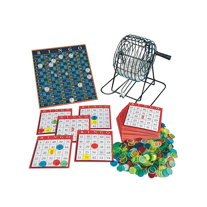 bingo商品 Regal Games Deluxe Bingo Cage Game Set for Large Group