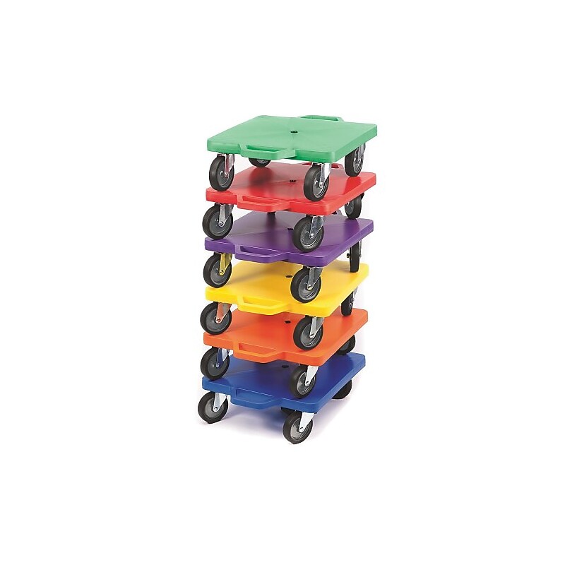 Spectrum All Surface Scooters, Assorted Colors, 6/Pack (W12944) image 1