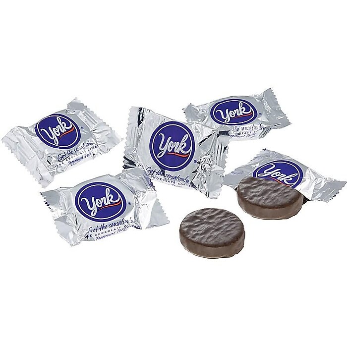 York Peppermint Patties Peppermint Dark Chocolate Candy Bar