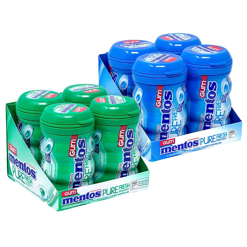 Mentos Sugar Free Mint Gum, 8/Box (600-00727) image 1