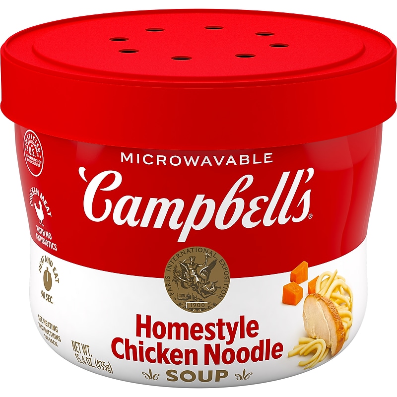 Campbell's Chicken Soup, 15.4 oz., 8/Box (351-00005) image 1