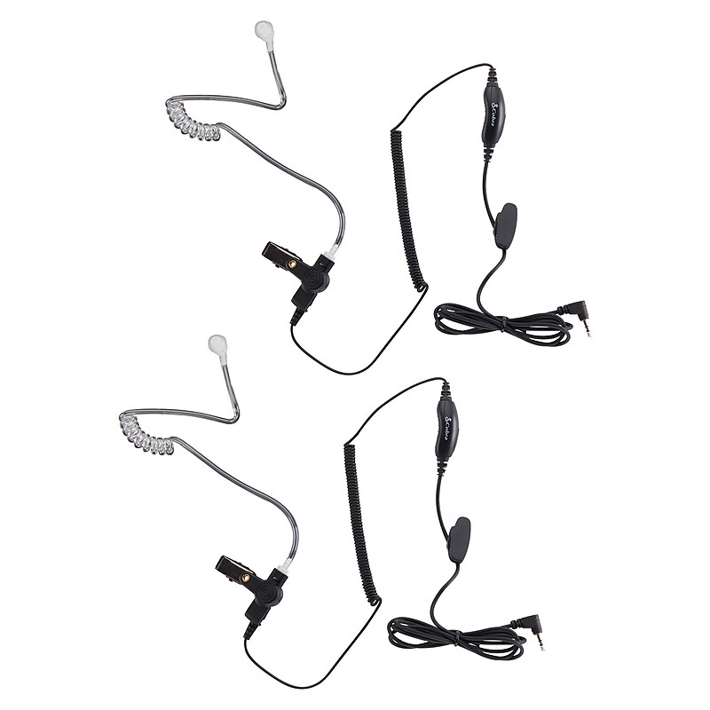 Cobra Surveillance Earbud Headset with Microphone, 3.5mm, 2-Pieces (GA-SV01 2P) image 1