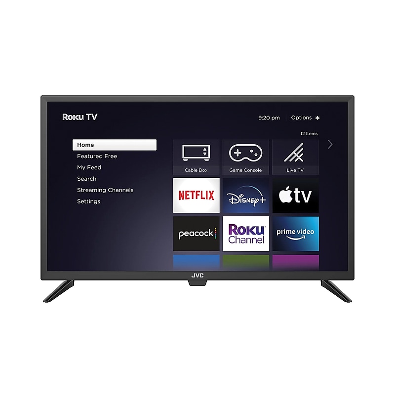 JVC 32" Roku LED Smart TV, Black (LT-32MAR205) image 1