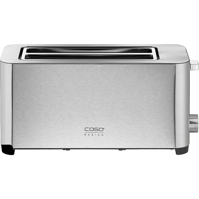Caso Design Four Slice Wide Slot Toaster, Stainless Steel (11926) image 1