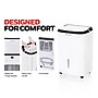 Honeywell 50-Pint Portable Dehumidifier, 2-Speed, Covers up to 4000 sq. ft., White (TP70WKNR)~#|#~sp212598383_sc7
