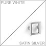 Bush Business Furniture Echo 60"W L Shaped Bow Front Desk with Mobile File Cabinet, Pure White (ECH007PW)~#|#~sp21336956_sc7