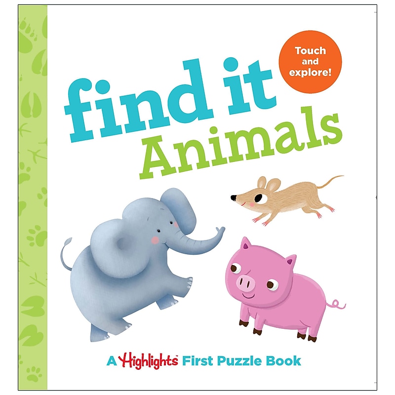 Highlights Find It Animals Board Book (HFC9781684372515) image 1