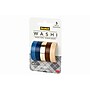 Scotch Washi Tape, 0.39" x 5.46 yds., Earth Design, 5 Rolls/Pack (C1017-5-P6)~#|#~sp213642850_sc7