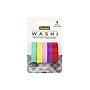 Scotch Washi Tape, 0.39" x 5.46 yds., Tropical Design, 5 Rolls/Pack (C1017-5-P2)~#|#~sp213644684_sc7