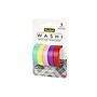 Scotch Washi Tape, 0.39" x 5.46 yds., Tropical Design, 5 Rolls/Pack (C1017-5-P2)~#|#~sp213644686_sc7