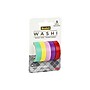 Scotch Washi Tape, 0.39" x 5.46 yds., Tropical Design, 5 Rolls/Pack (C1017-5-P2)~#|#~sp213644687_sc7