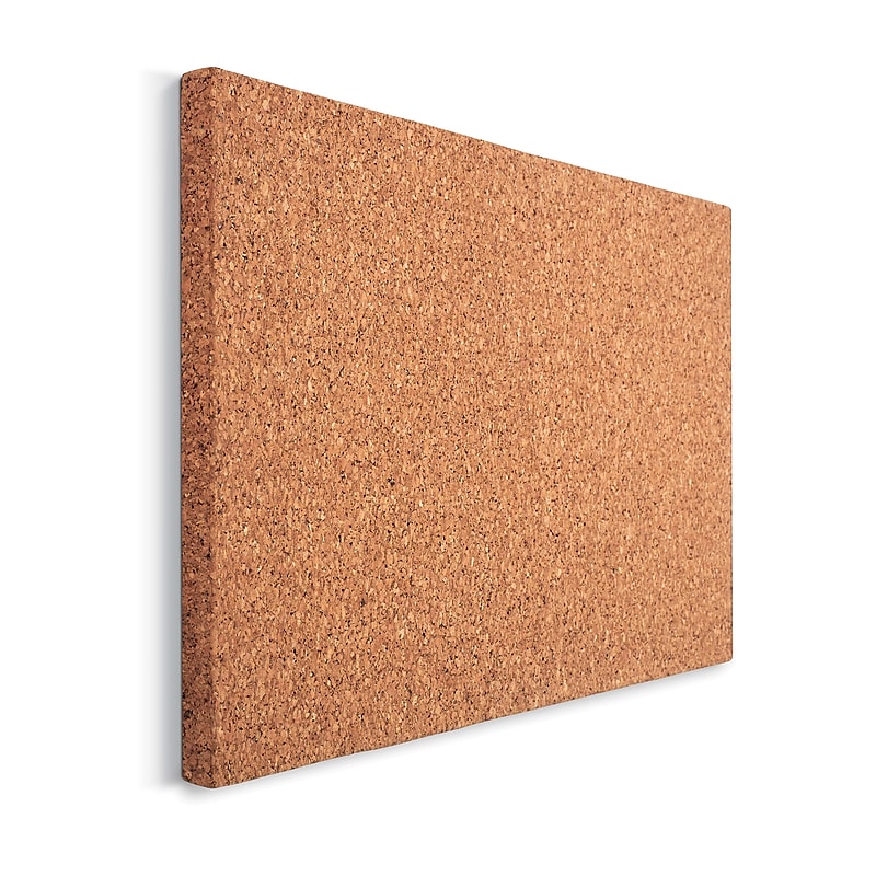 Iceberg Frameless 36"x46" Designer Cork Bulletin Board (35011) image 1
