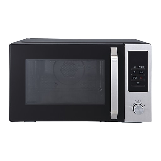 Magic Chef 1 Cu. Ft. 1000W Countertop Microwave with Air Fryer Stainless Steel MC110AMST Staples