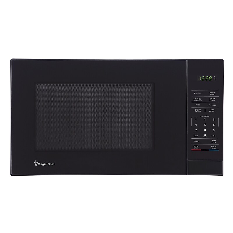 Magic Chef 1.1-Cu. Ft. 1000W Digital Touch Countertop Microwave, Black (MC110MB) image 1