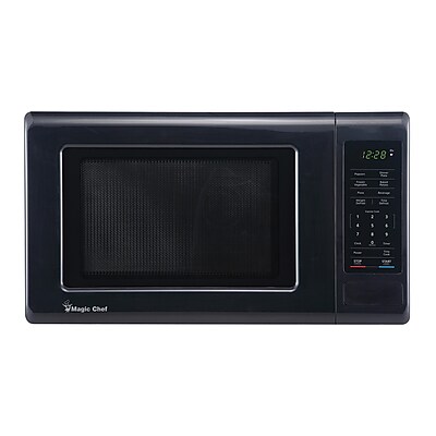 Magic Chef 0.9-Cu. Ft. 900W Digital Touch Countertop Microwave, Black (MC99MB) Simolary simolary.com