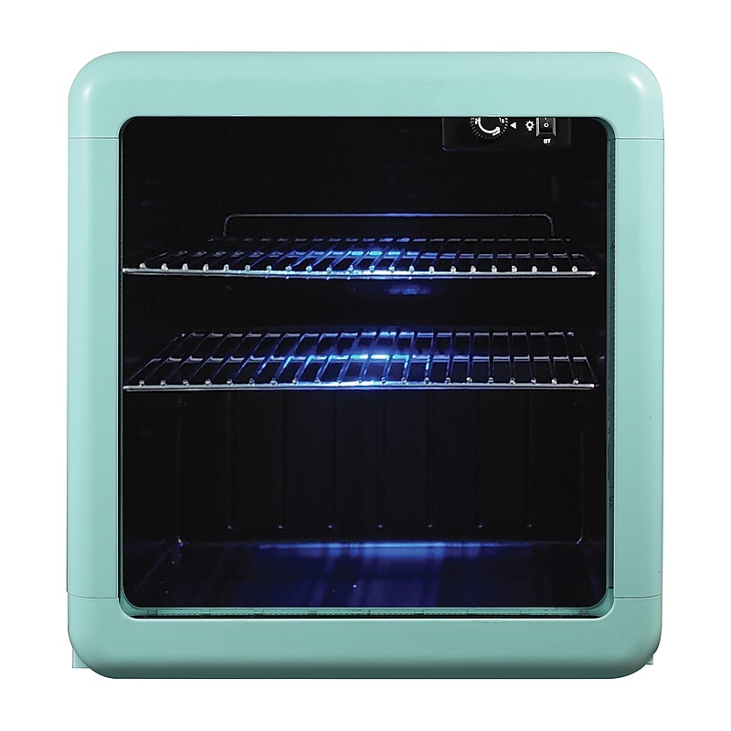 Magic Chef MCB17CHM 1.7-Cu. Ft. Retro Beverage Cooler, Green image 1