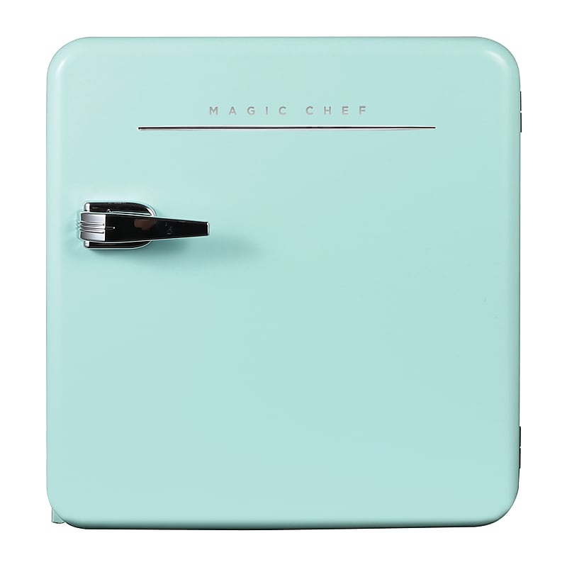 Magic Chef MCR16CHM 1.6-Cu. Ft. Retro Mini Fridge with Manual Defrost, Green image 1
