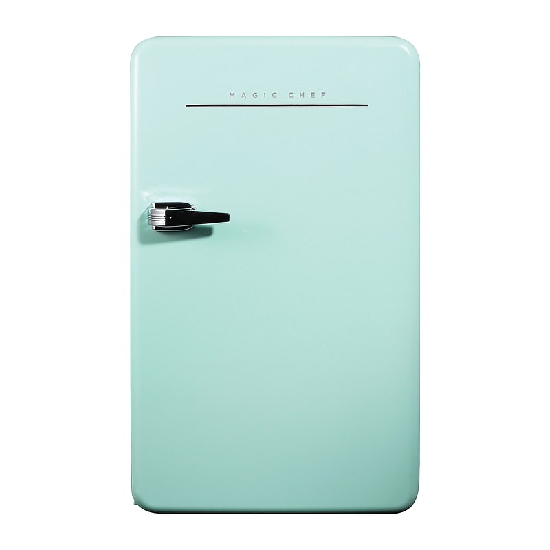 Magic Chef MCR32CHM 3.2-Cu. Ft. Retro Mini Fridge with Manual Defrost, Green image 1