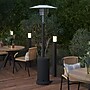 Flash Furniture Sol Propane Patio Outdoor Heater, 40,000 BTU, Black (NANHSSAGHBK)~#|#~sp214083898_sc7