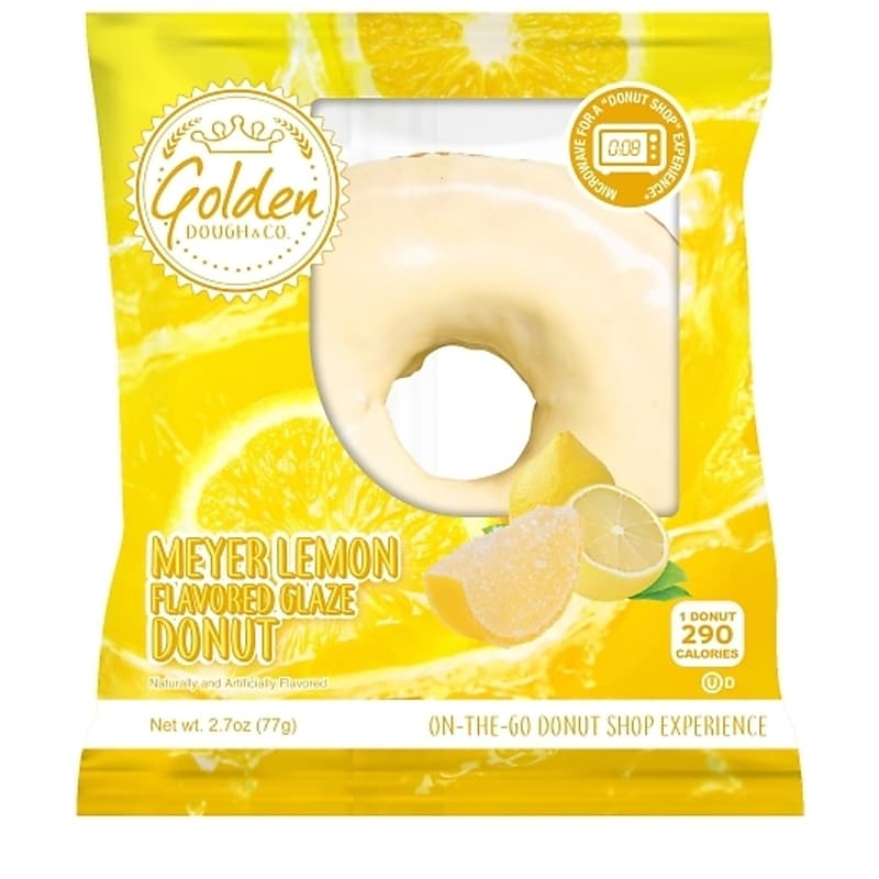 Golden Dough Meyer Lemon Glazed Donut, 2.7 Oz. (307-00396) image 1