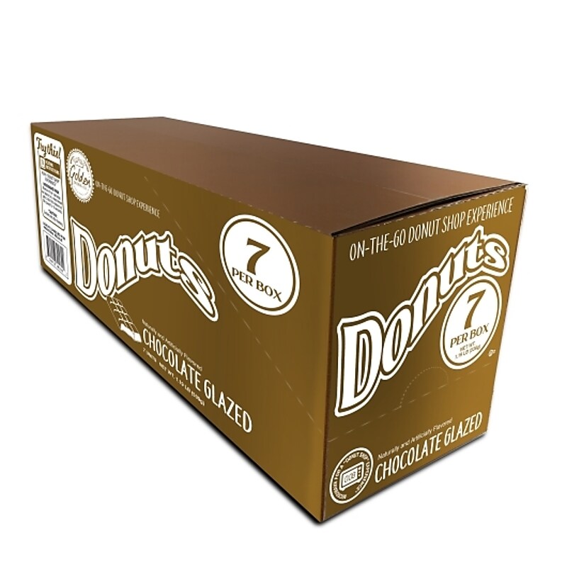 Golden Dough Chocolate Gazed Donut, 2.7 Oz. (307-00394) image 1