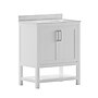 Flash Furniture Vega Bathroom Vanity with Sink and Storage, 30" White (FSVEGA30WH)~#|#~sp214833760_sc7