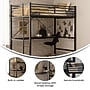 Flash Furniture Jake Loft Bed Frame with Desk, Twin (TLNYH0226TBLK)~#|#~sp214834989_sc7