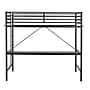 Flash Furniture Jake Loft Bed Frame with Desk, Twin (TLNYH0226TBLK)~#|#~sp214834992_sc7